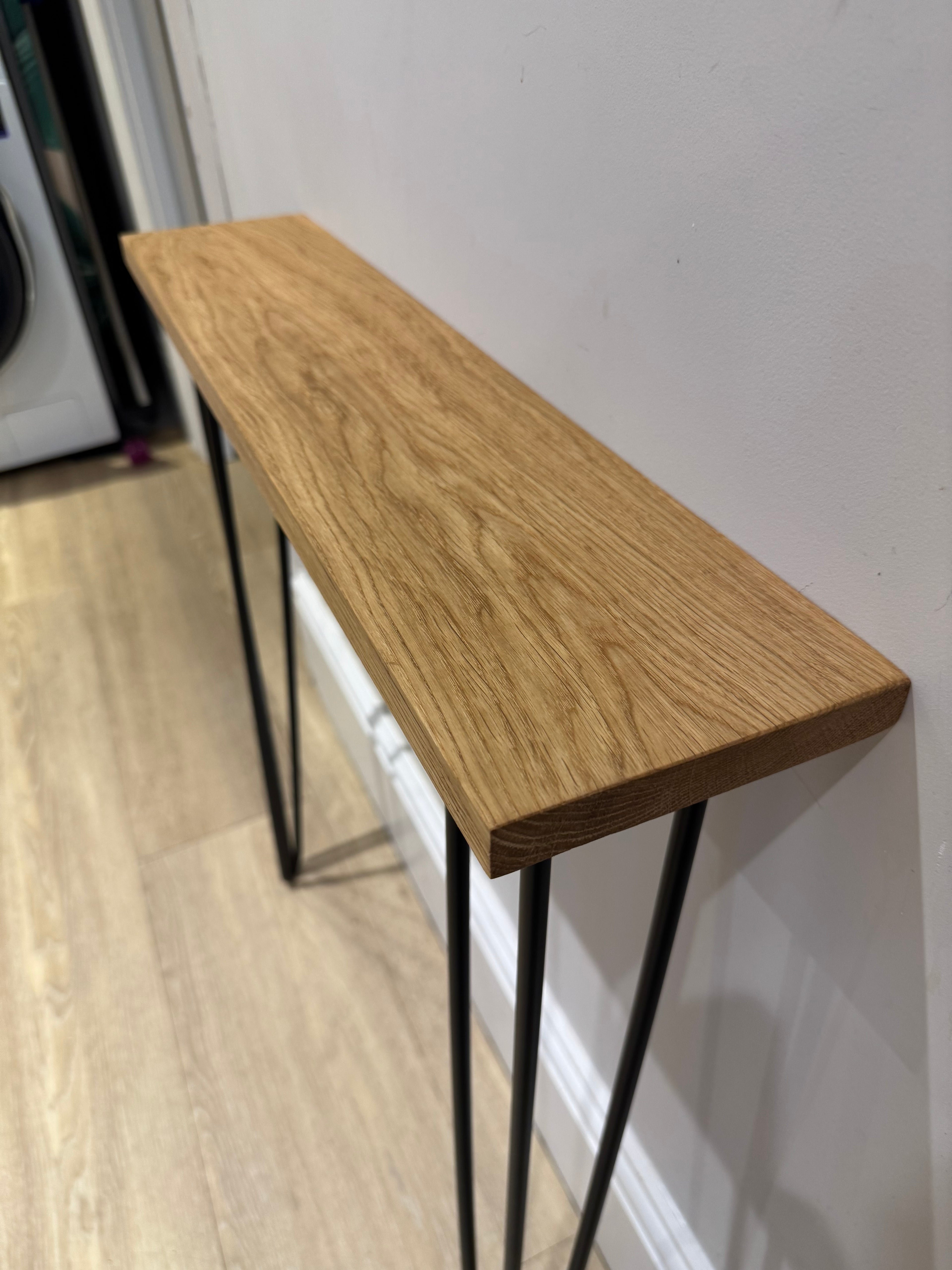 Oak Console Table