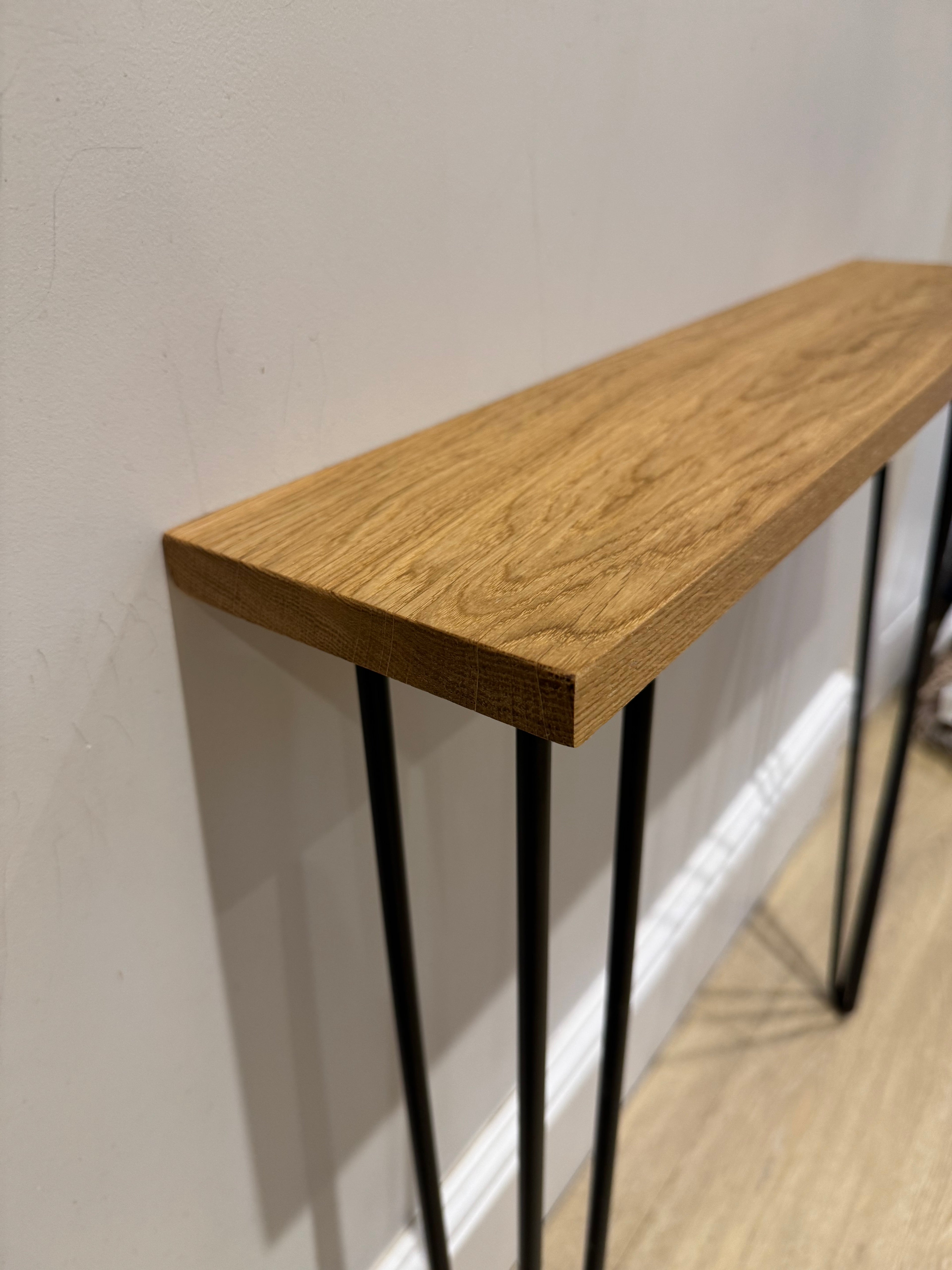 Oak Console Table