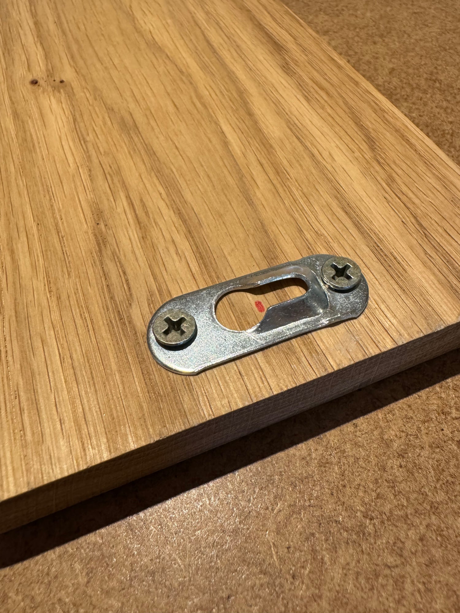 Oak Wooden House Number