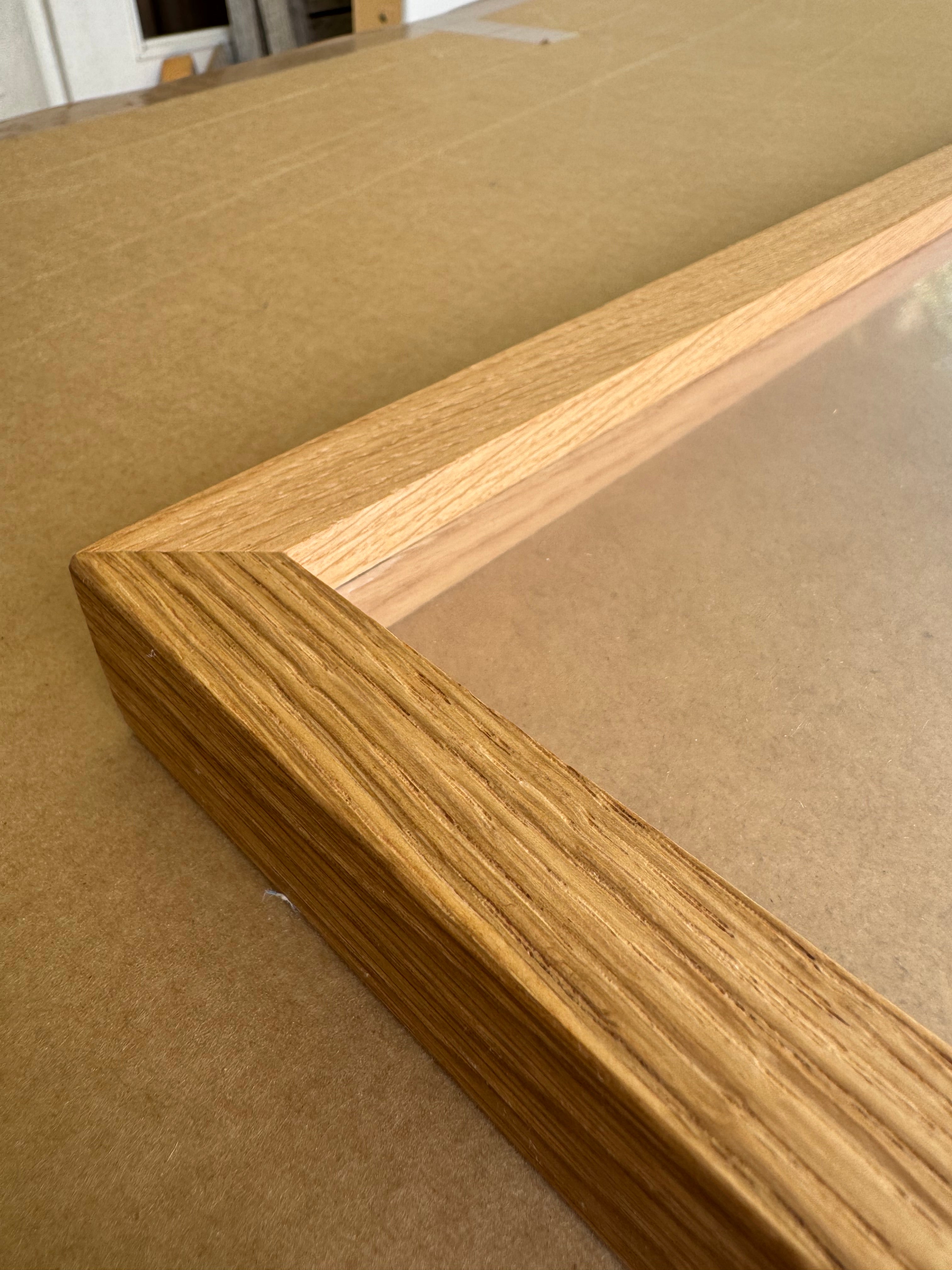 Solid Oak Wooden Box Frame