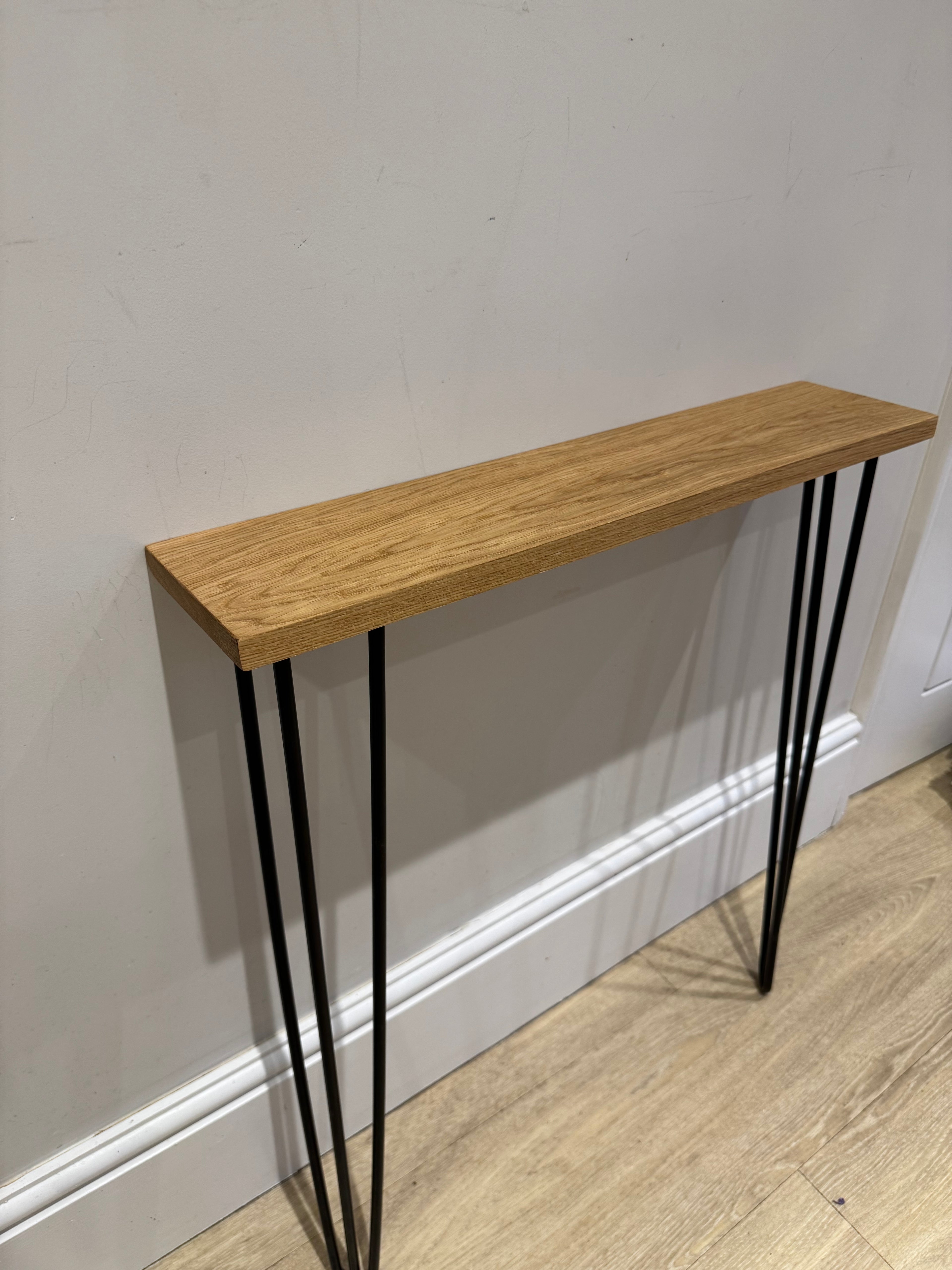 Oak Console Table