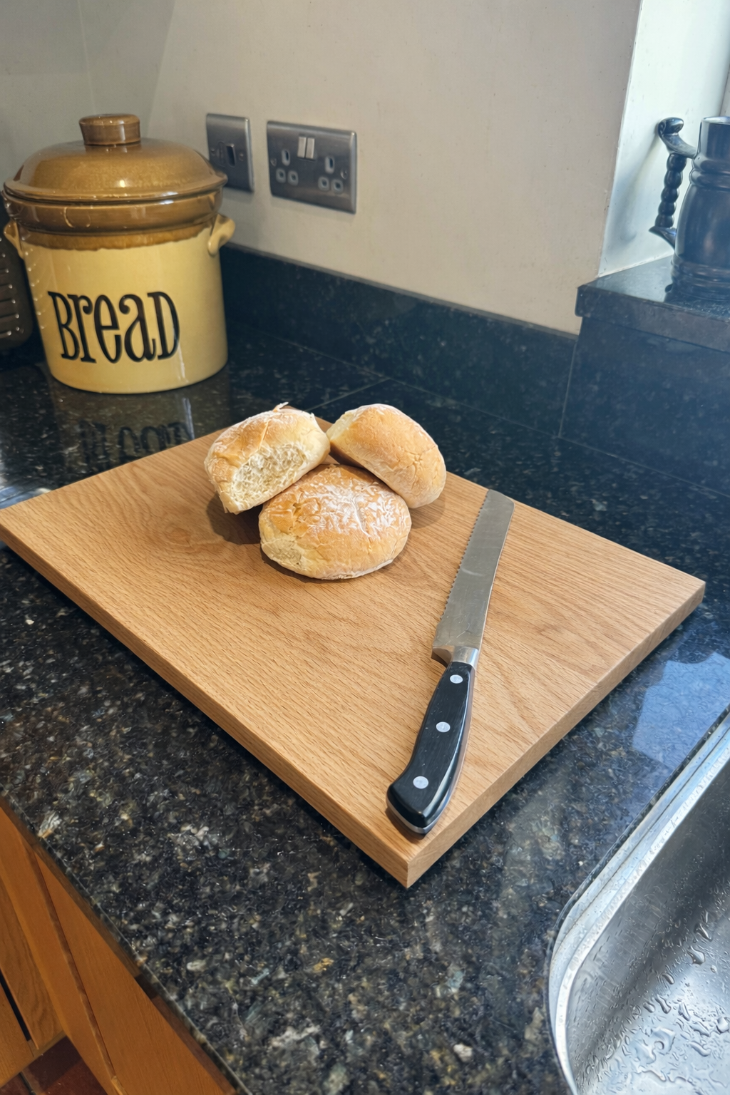 Handmade Solid Oak Chopping Board