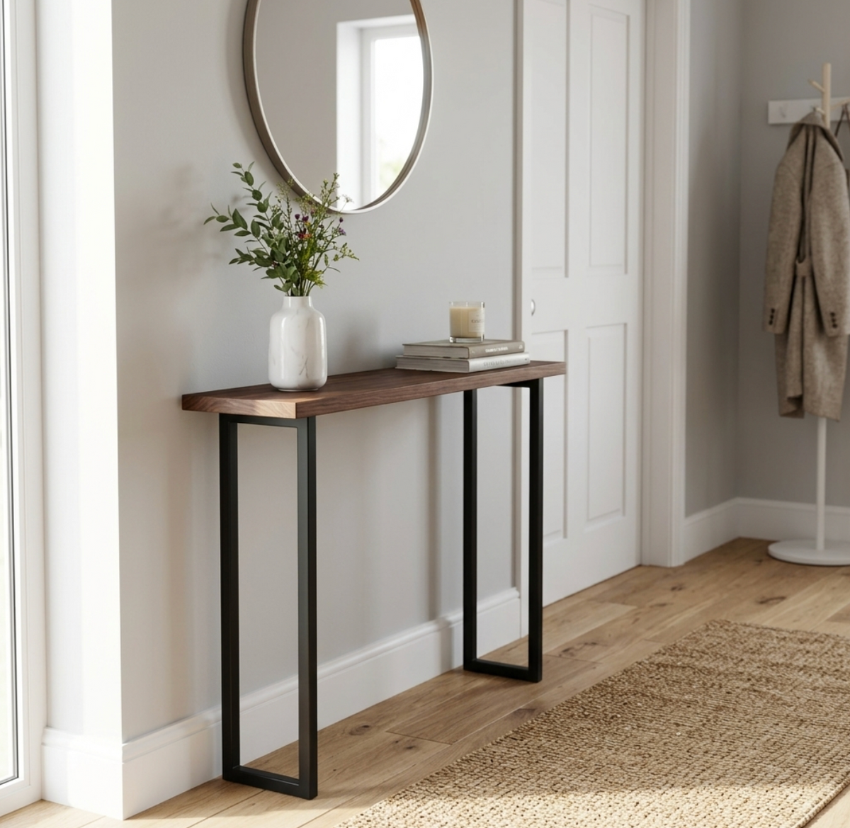 Hallway Consoles and Coat Racks for Slim UK Spaces | LuxeHouse Decor