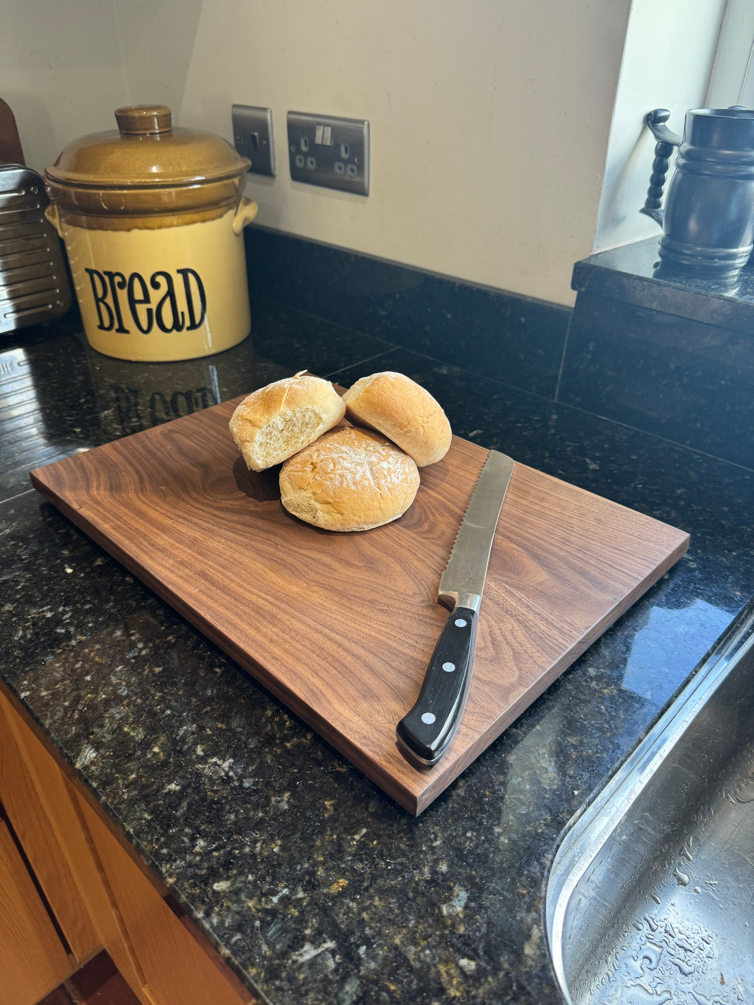 Solid Walnut Chopping Board