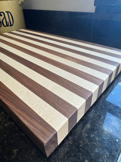 Thick Walnut &amp; Maple Chopping Board