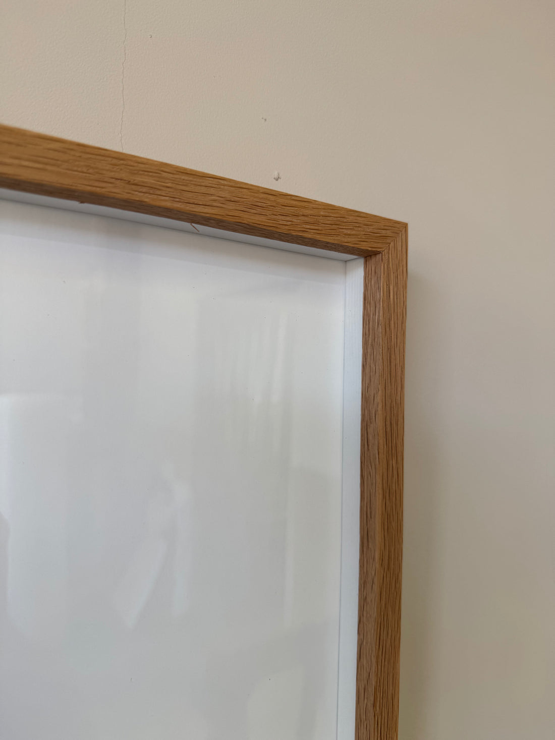 Solid Oak Wooden Box Frame
