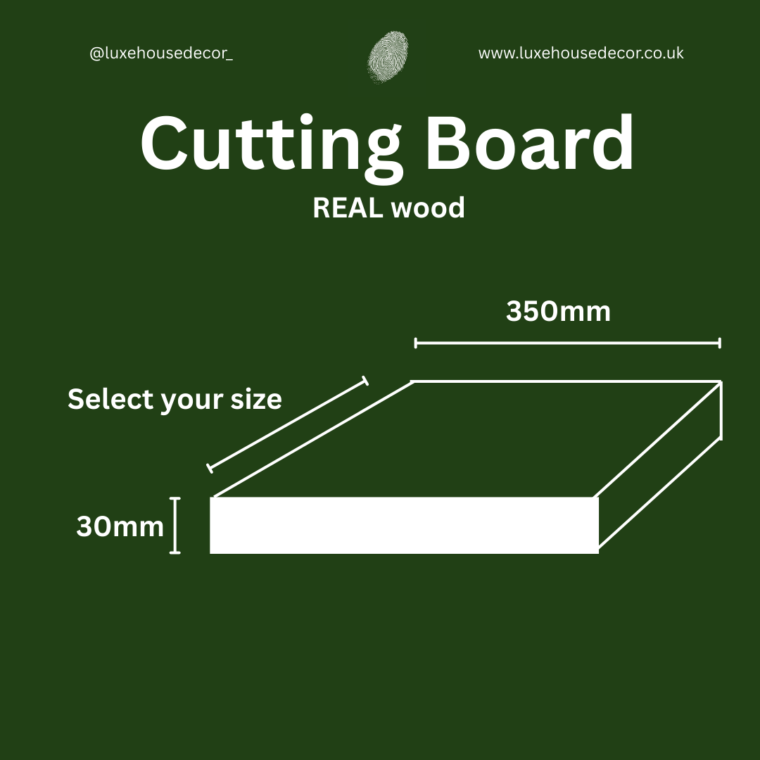 Solid Walnut Chopping Board