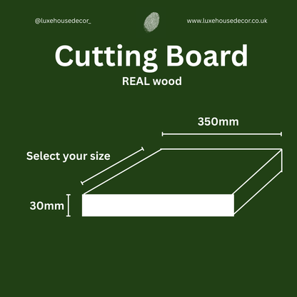 Thick Walnut &amp; Maple Chopping Board