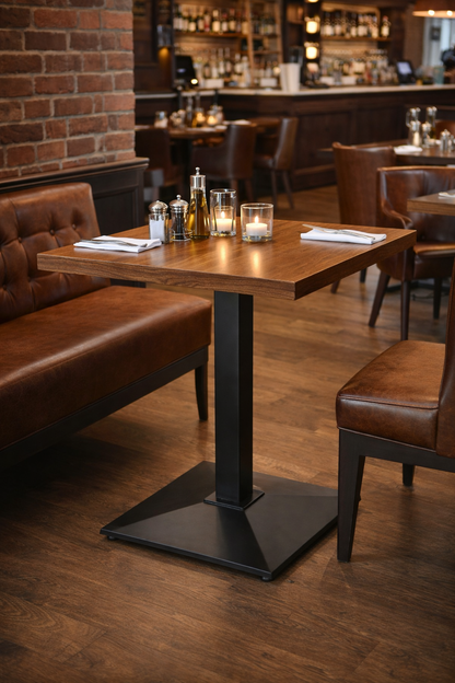 Solid Walnut Bistro Table
