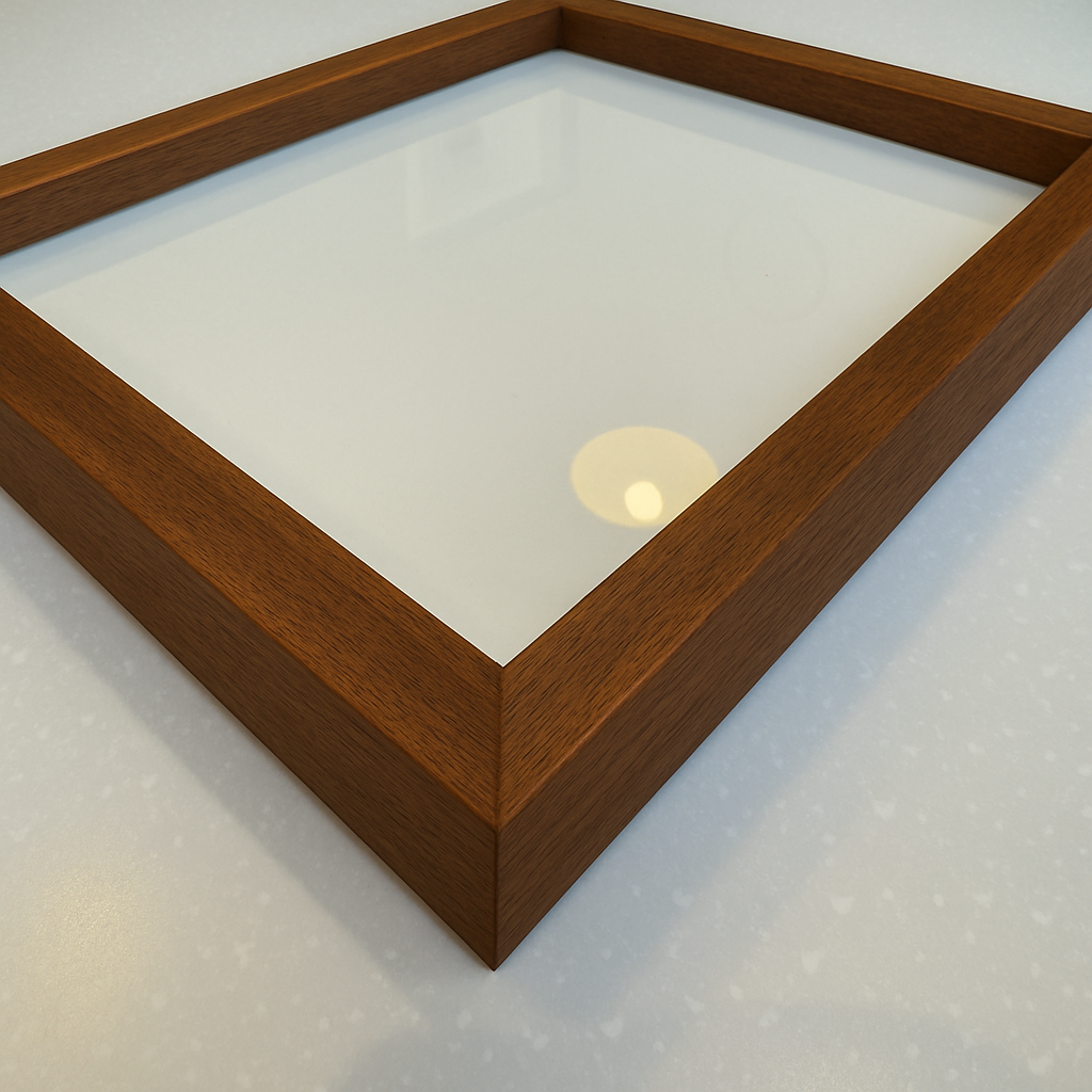 Solid Mahogany Wooden Box Frame