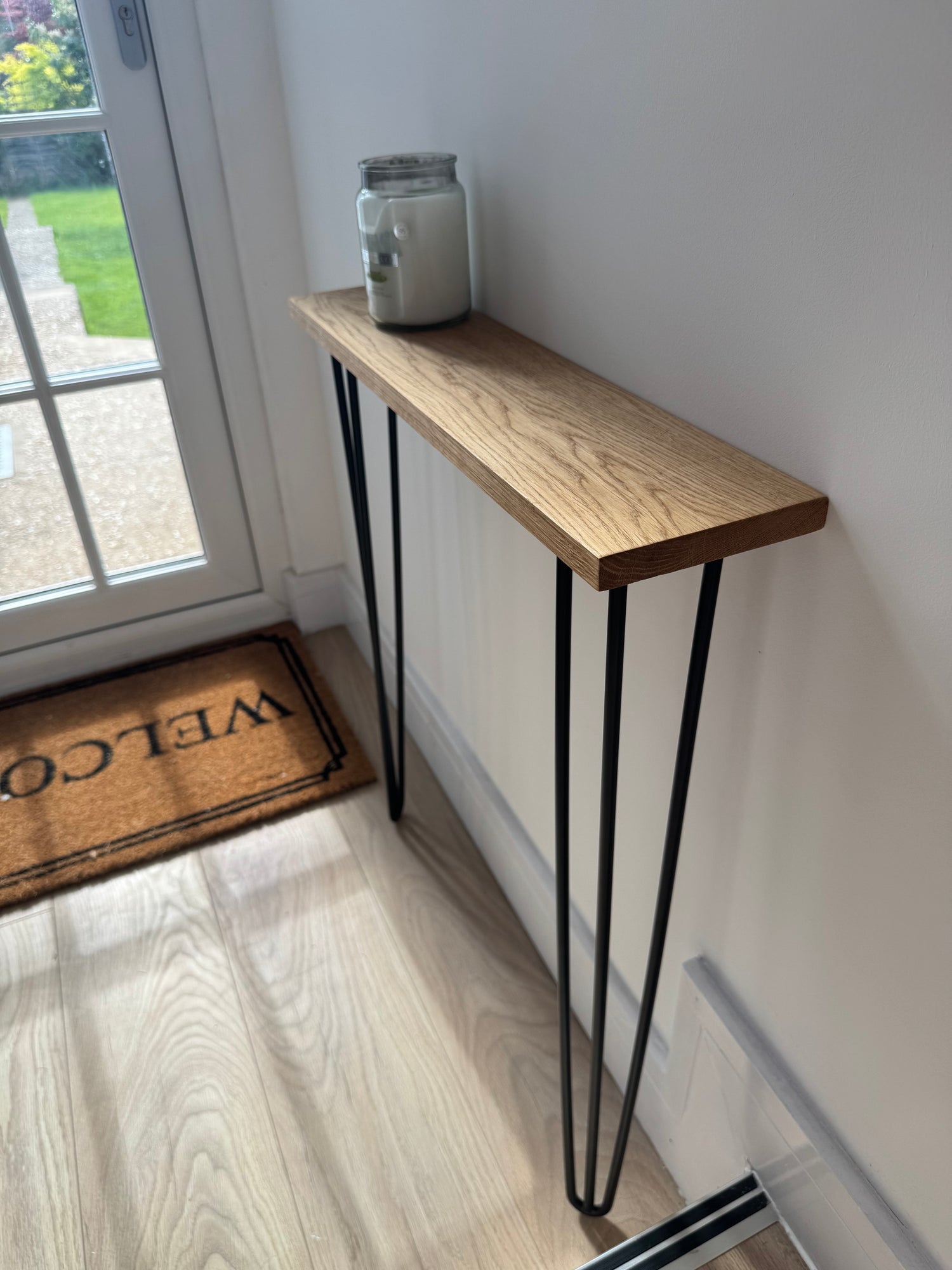 Oak Console Table
