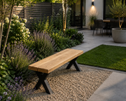 Oak Outdoor Bench