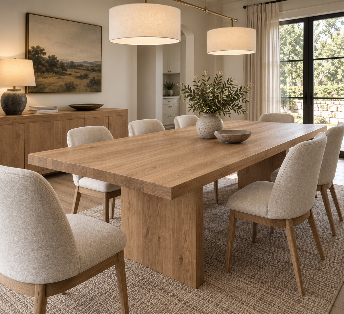 Oak Dining Table