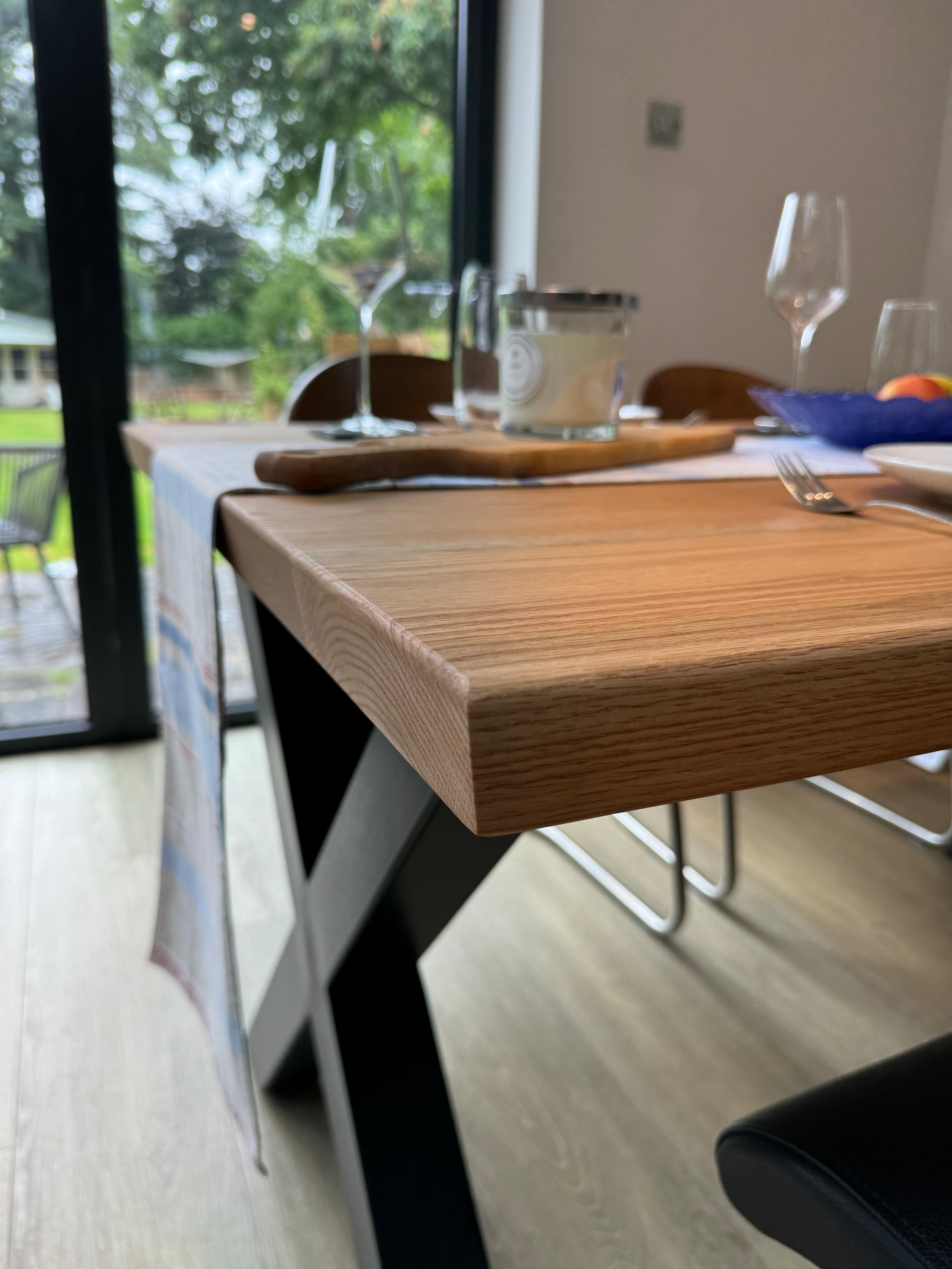 Premium Solid Oak Dining Table