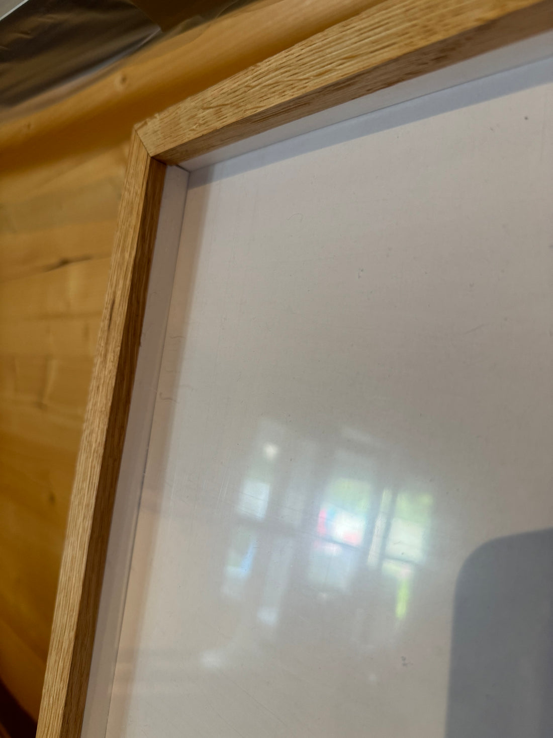 Solid Oak Wooden Box Frame