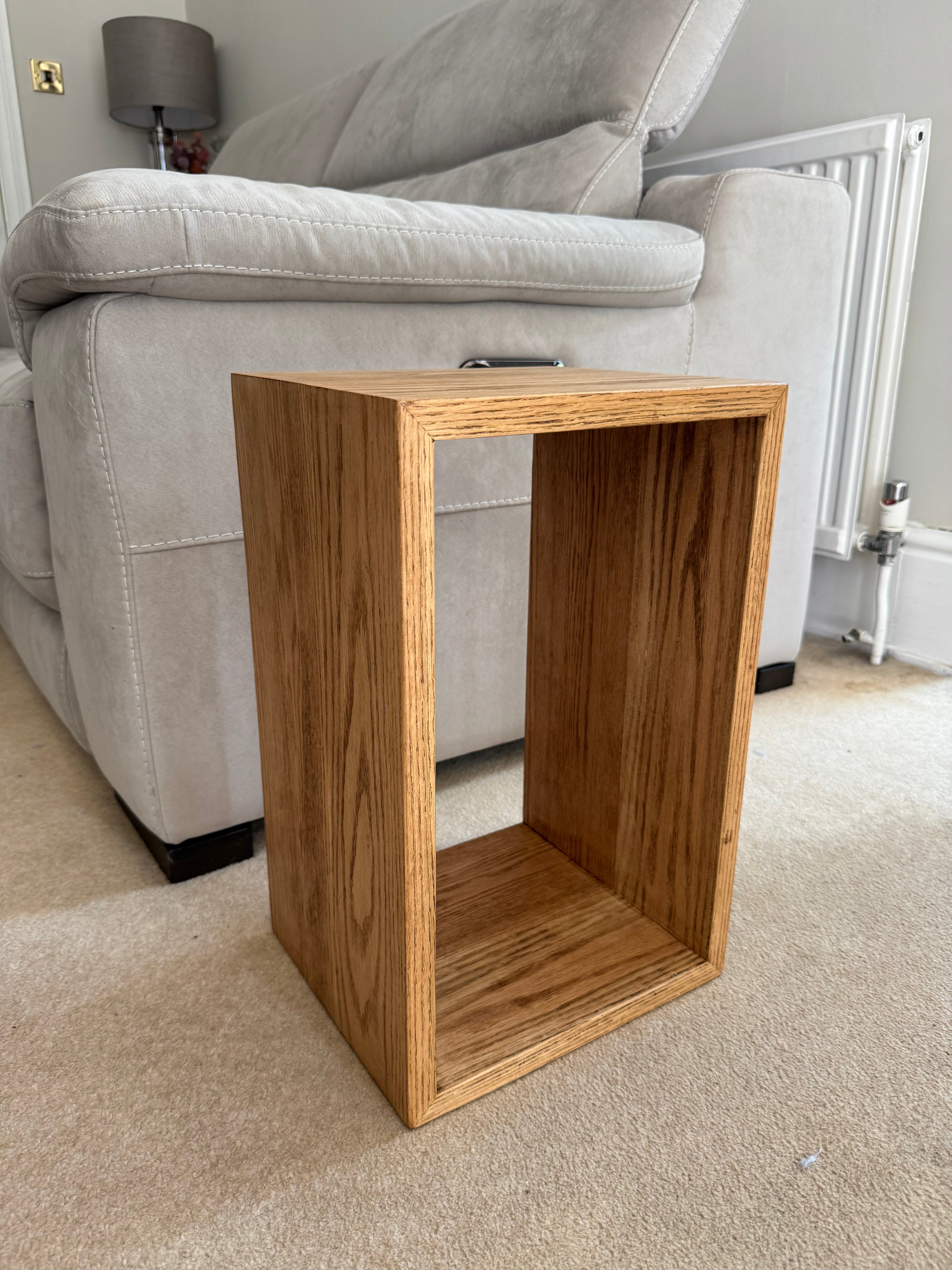 Solid Oak Side Table