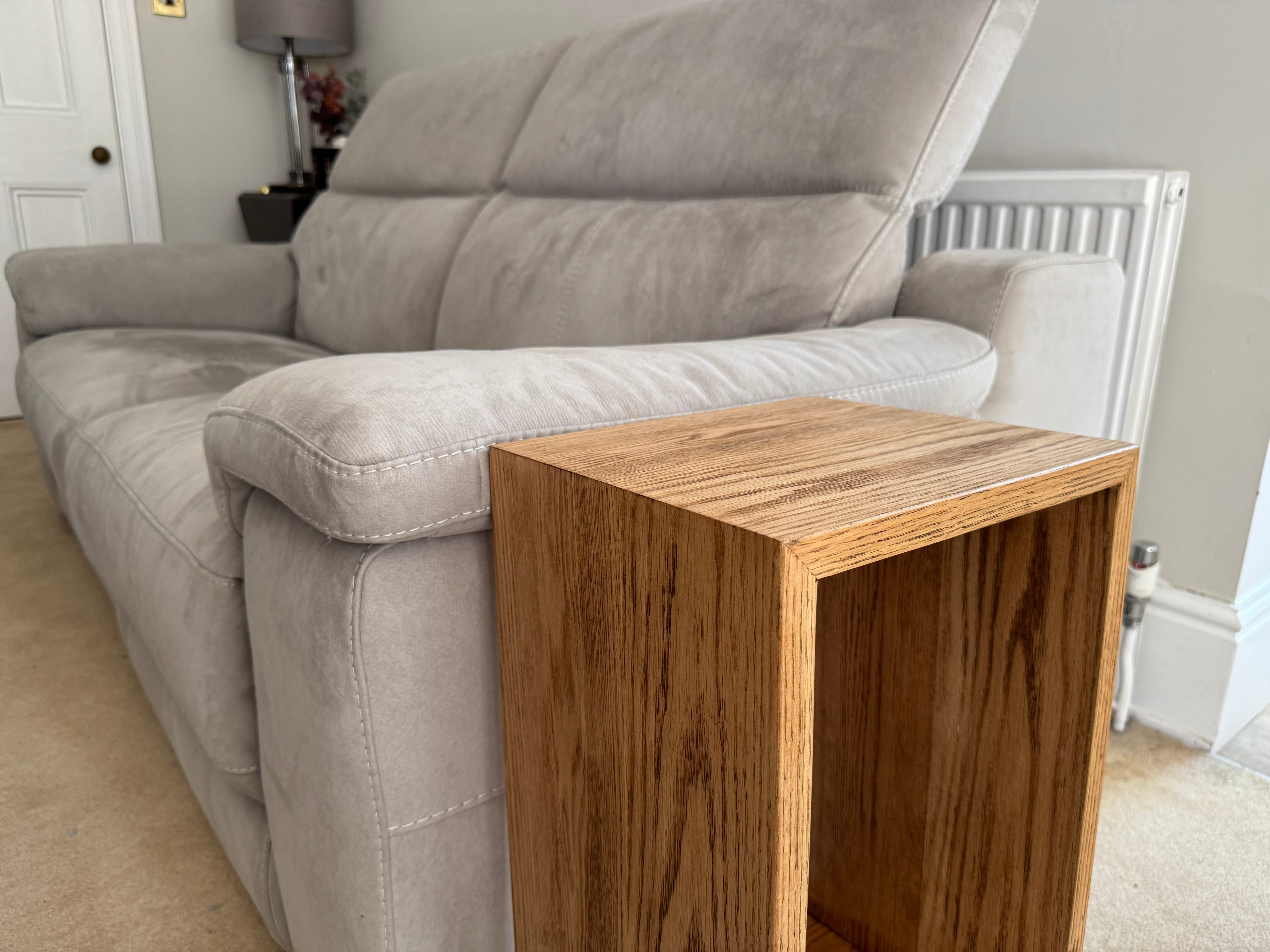 Solid Oak Side Table