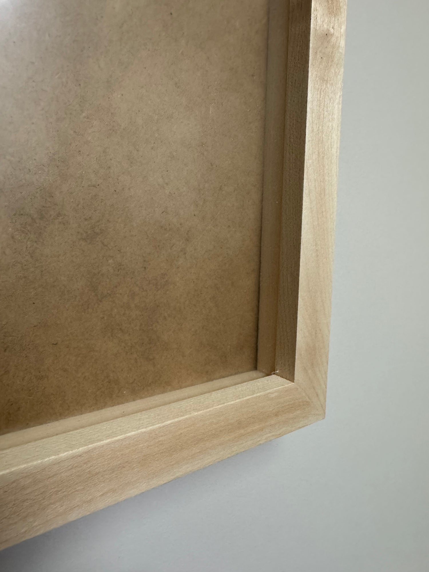 Solid Maple Wooden Box Frame