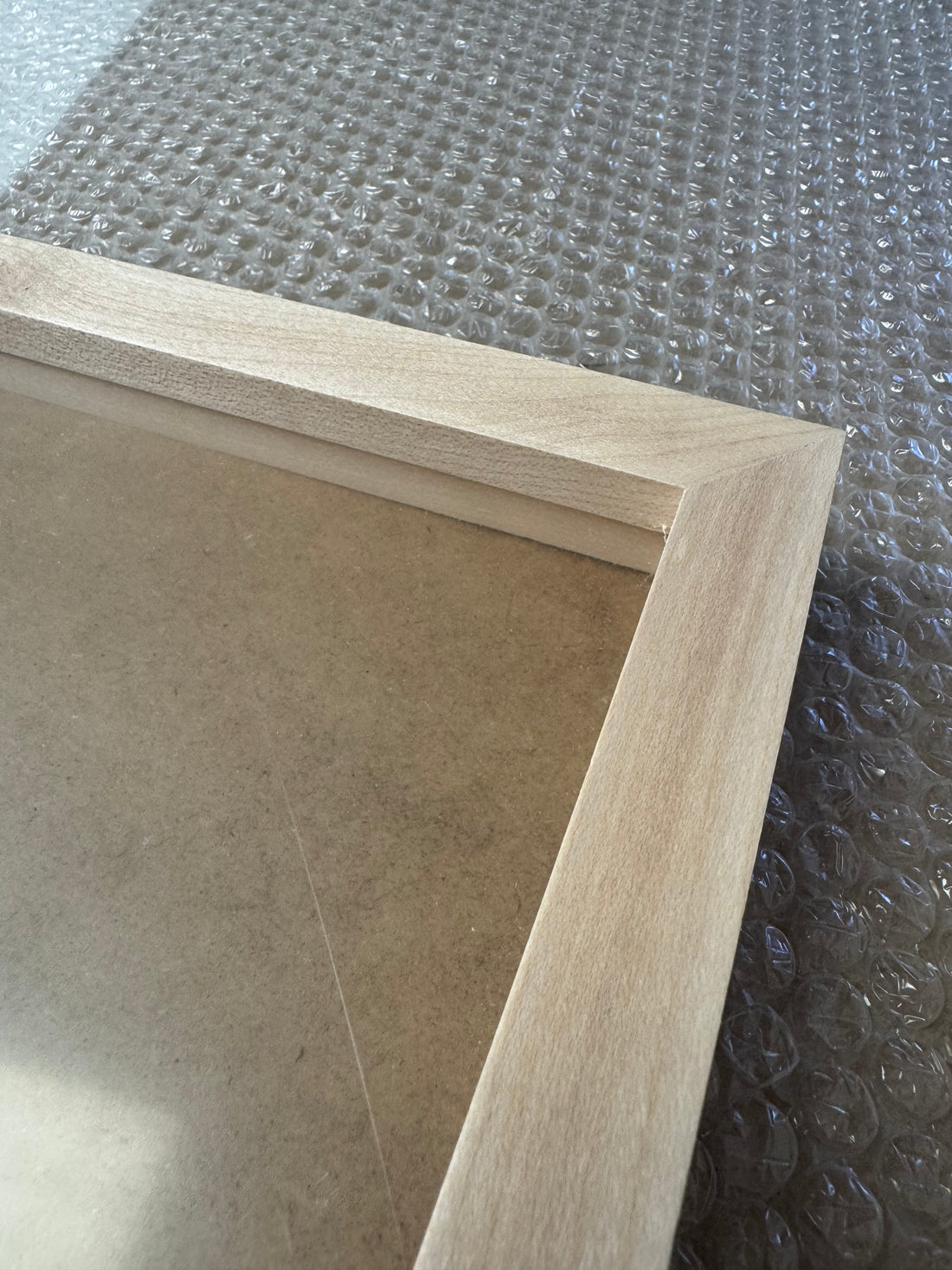 Solid Maple Wooden Box Frame