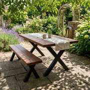 Solid Walnut Outdoor Garden