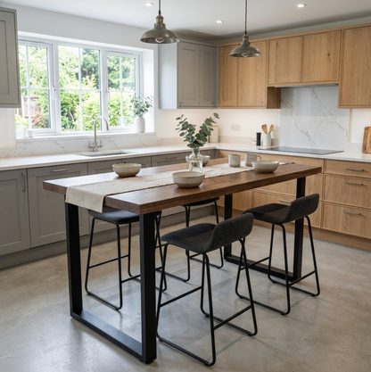 Solid Walnut Breakfast Bar
