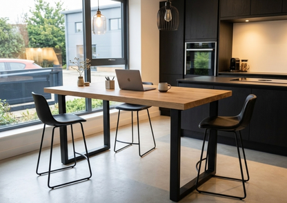 Solid Oak Breakfast Bar