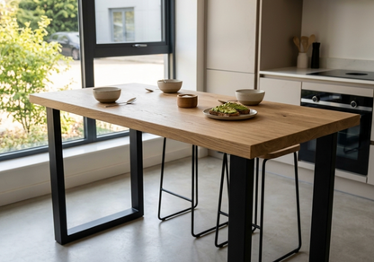 Solid Oak Breakfast Bar