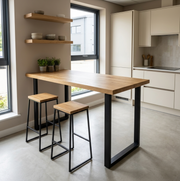 Solid Oak Breakfast Bar