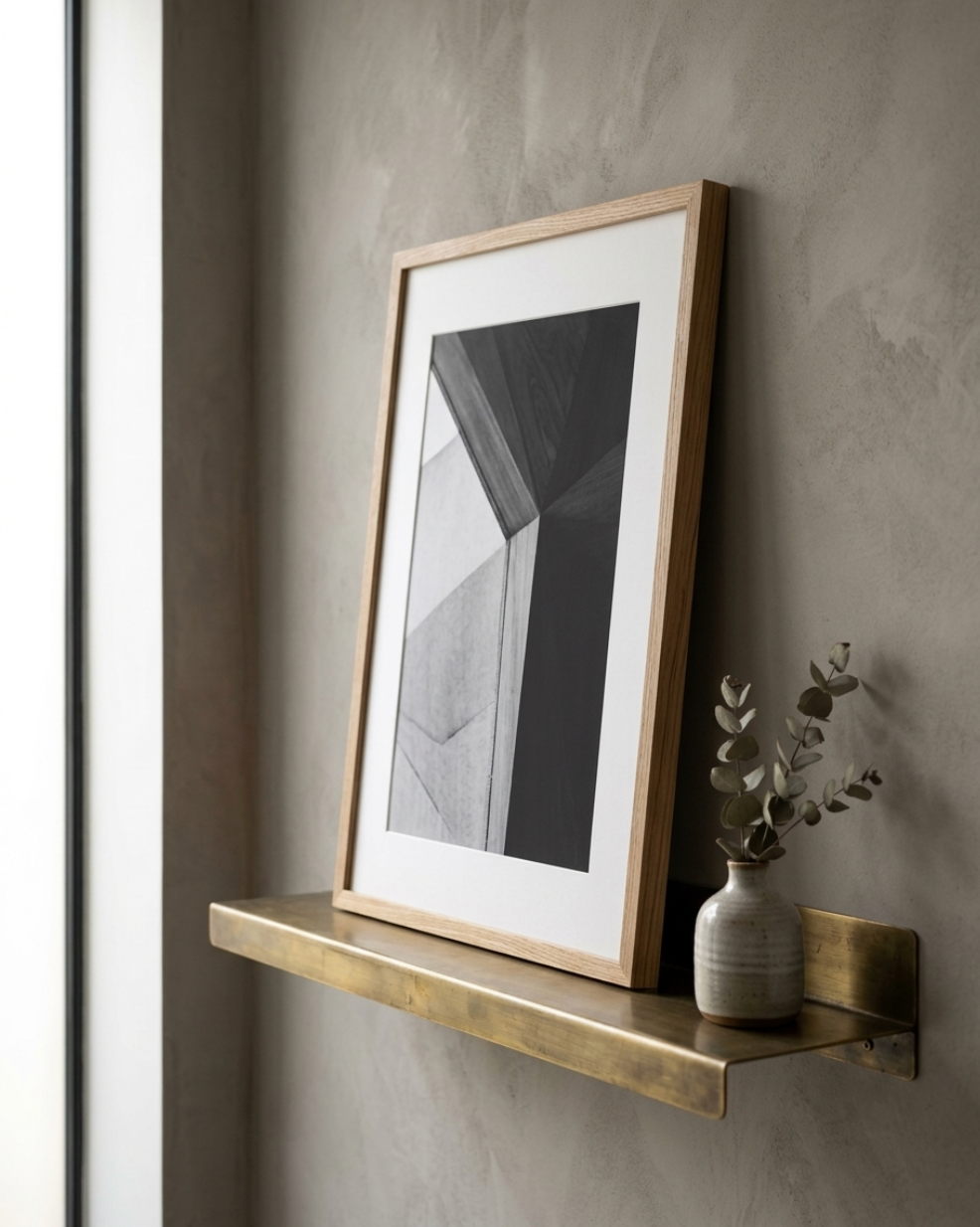 Solid Oak Picture Frame