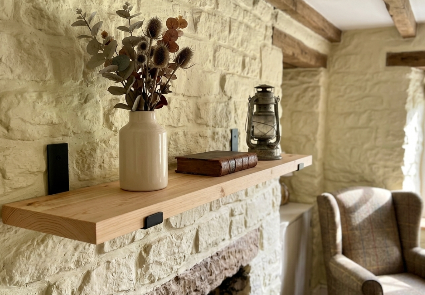 Pine Wooden Shelf