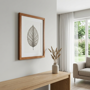 Solid Mahogany Picture Frame