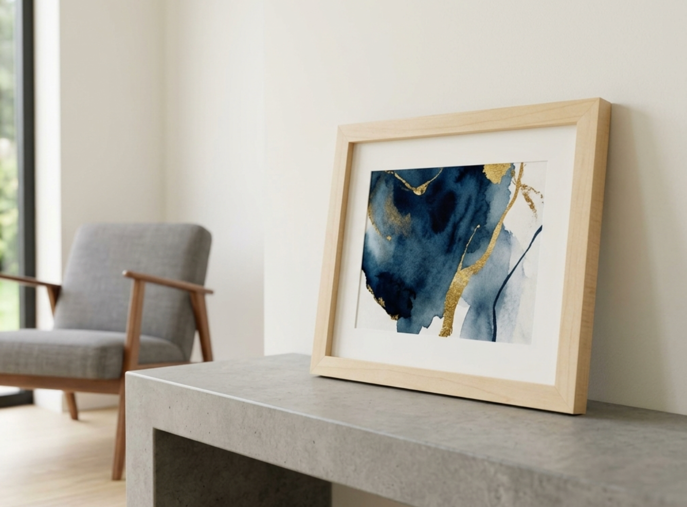 Solid Maple Picture Frame
