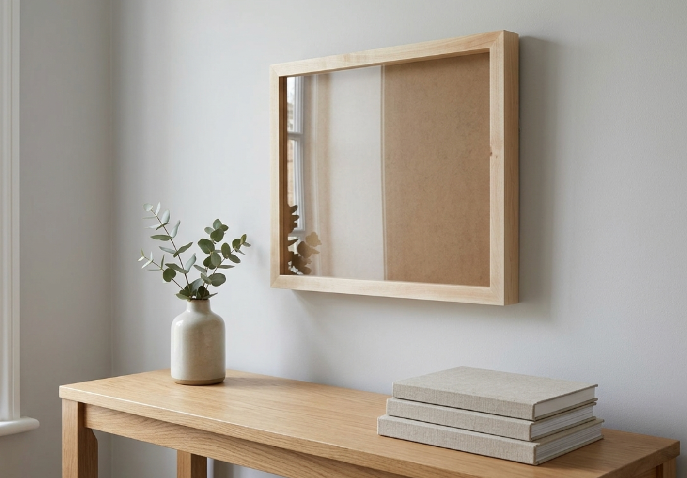 Solid Maple Wooden Box Frame