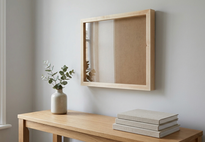 Solid Maple Wooden Box Frame