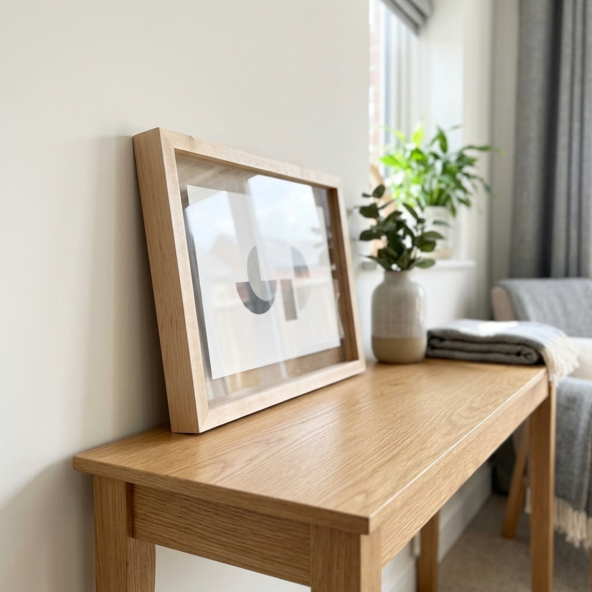 Solid Maple Wooden Box Frame
