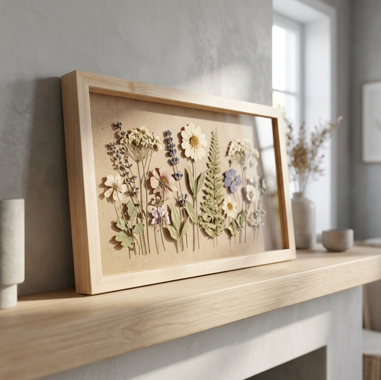 Solid Maple Wooden Box Frame