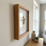 Solid Oak Wooden Box Frame