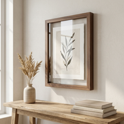 Solid Walnut Wooden Box Frame