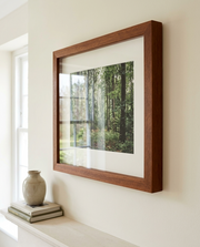 Solid Mahogany Wooden Box Frame