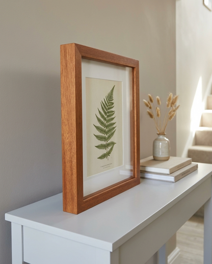 Solid Mahogany Wooden Box Frame