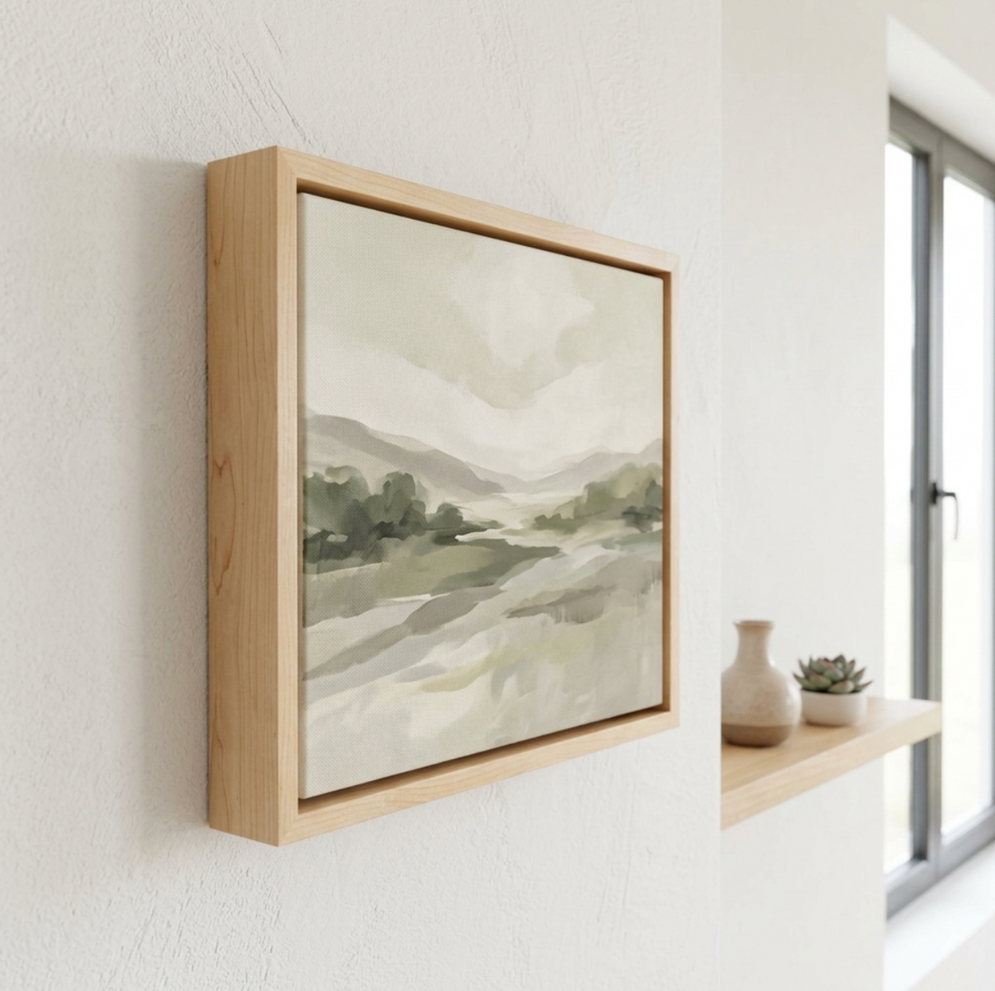 Maple Canvas Float Frame