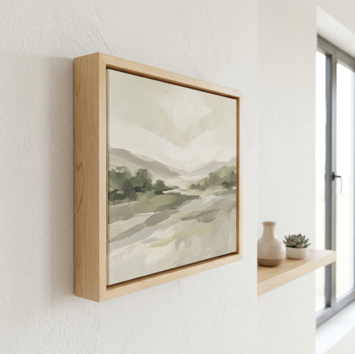 Maple Canvas Float Frame