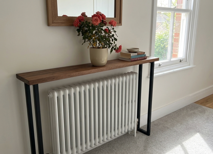 Walnut Console Table