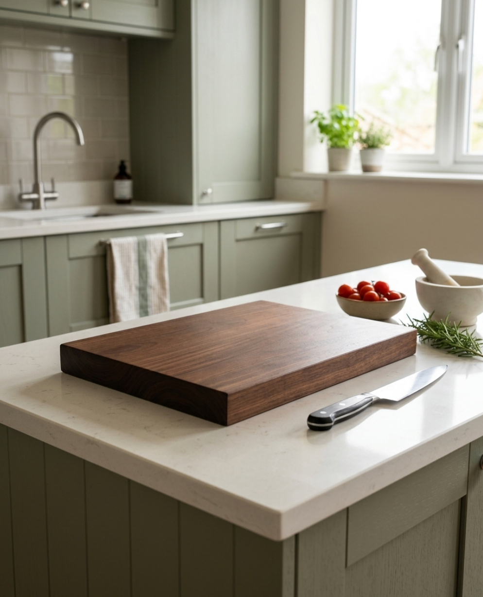 Solid Walnut Chopping Board