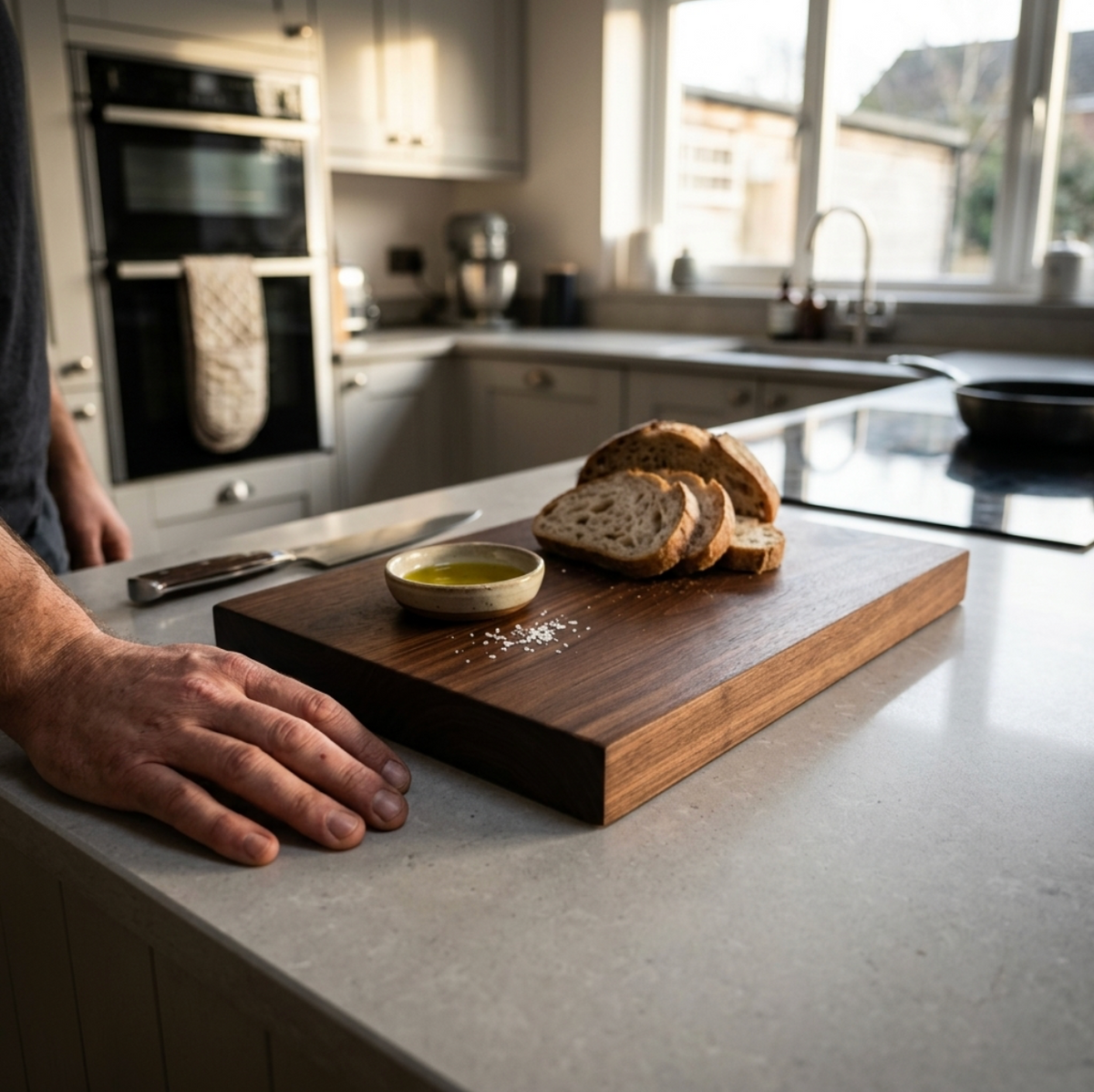 Solid Walnut Chopping Board