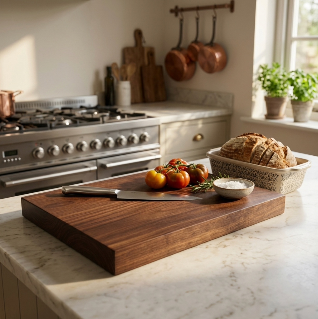 Solid Walnut Chopping Board