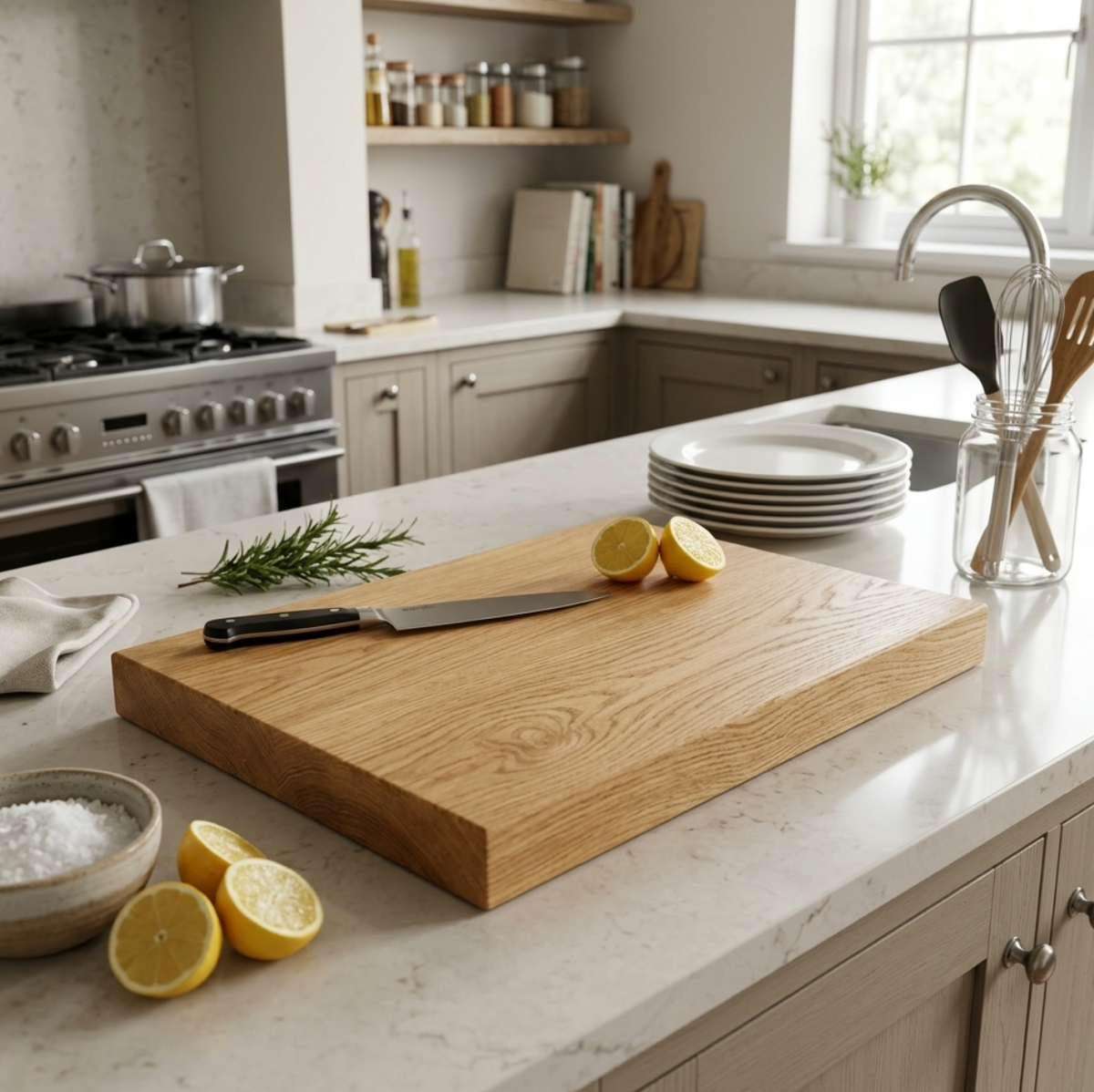 Solid Oak Chopping Board
