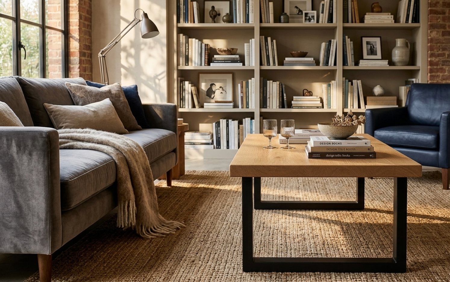 Solid Oak Coffee Table