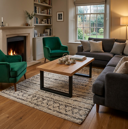 Solid Oak Coffee Table