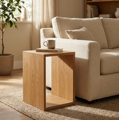 Solid Oak Side Table